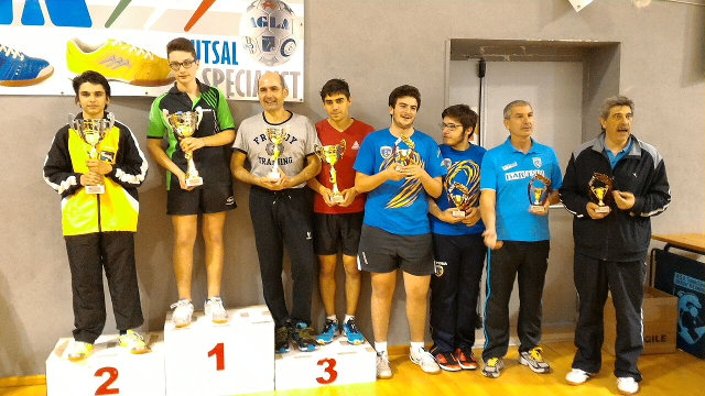 Podio campionato regionale 5^ categoria 2015